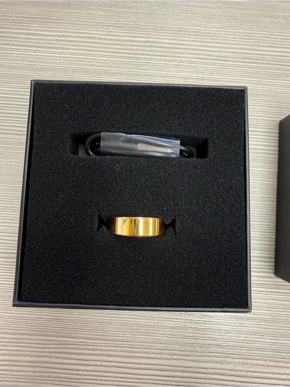 Halo 4 Gold Ring - Polished Band